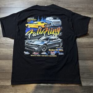 Chrysler Performance West Fall Fling 28 T-Shirt XL Mopar Car Show Van Nuys CA